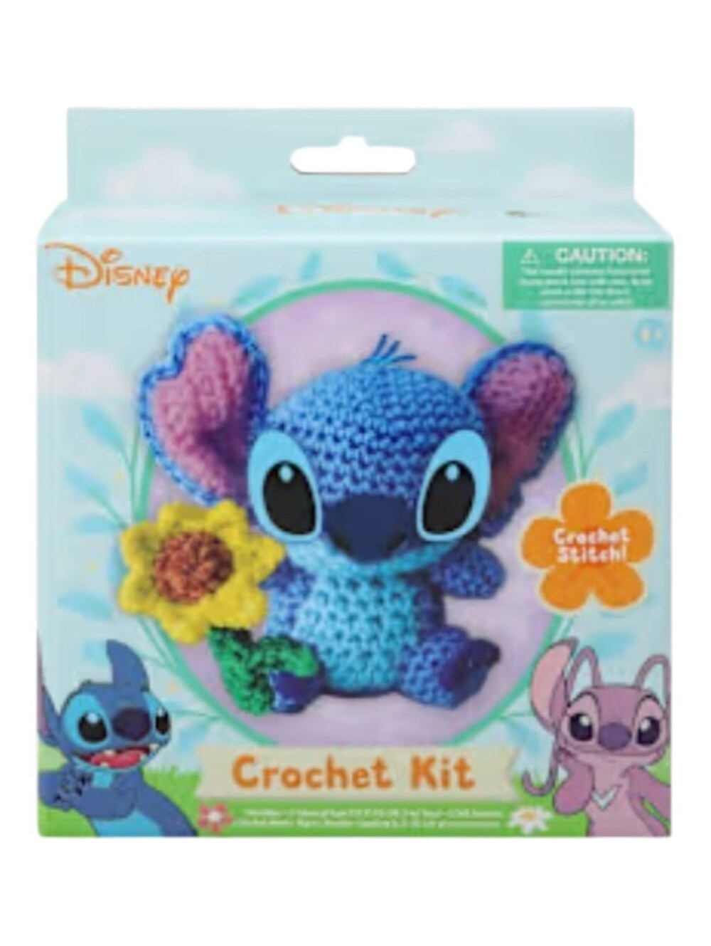 Disney Lilo & Stitch Crochet Kit Sunflower Amigurimi Summer